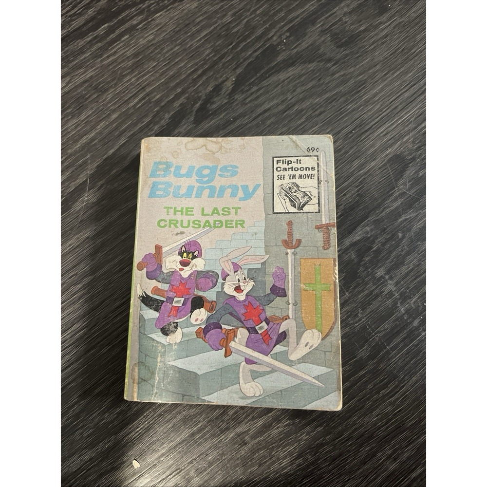 1975 big little book bugs Bunny the last crusader